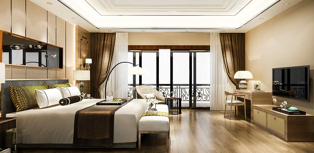 Luxurious living room concept at BPTP Sector 39